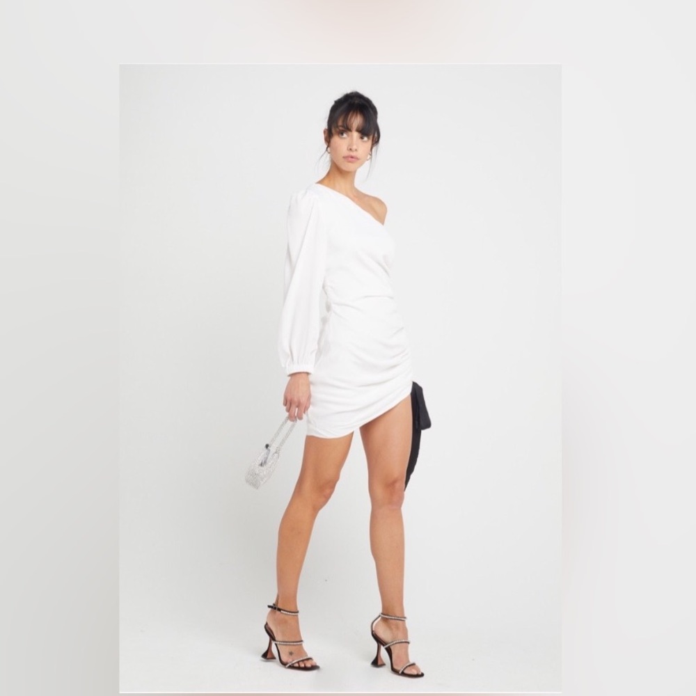 One  shoulder party dress